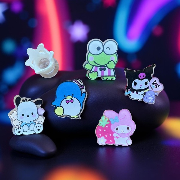 Handmade Other - Cartoon Character Acrylic Shoe Charms - Jibbitz